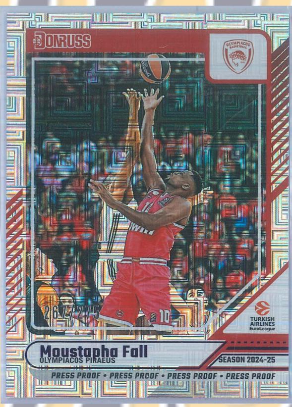 Moustapha Fall [Purple Press Proof] #99