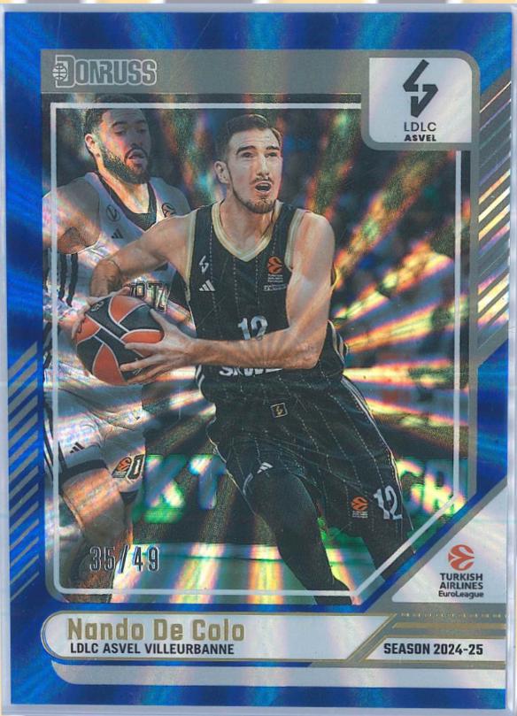Nando De Colo [Holo Blue Laser] #48