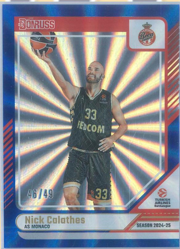 Nick Calathes [Holo Blue Laser] #103