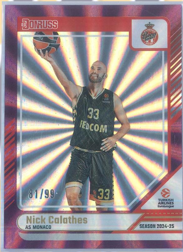 Nick Calathes [Purple Laser] #103