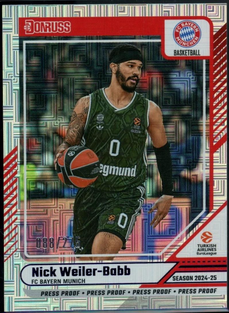 Nick Weiler-Babb [Purple Press Proof] #74
