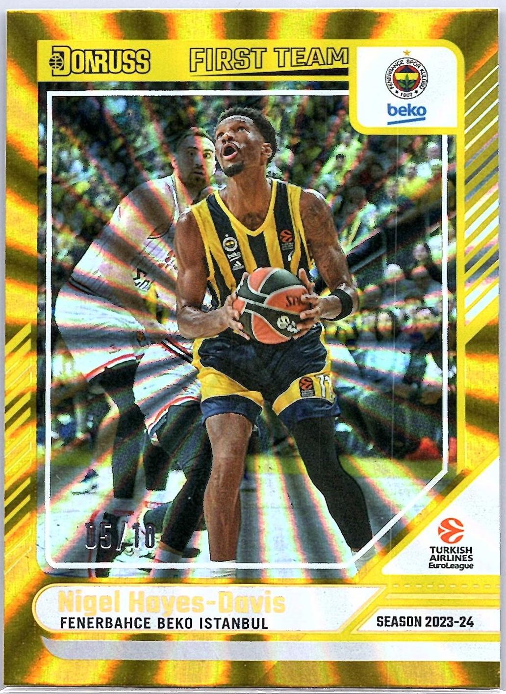 Nigel Hayes-Davis [Gold Laser] #198