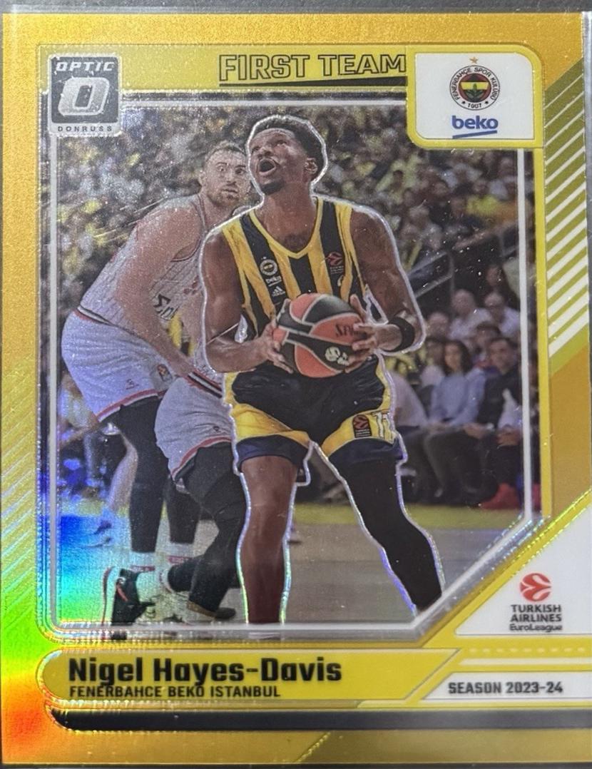 Nigel Hayes-Davis [Gold Optic] #198