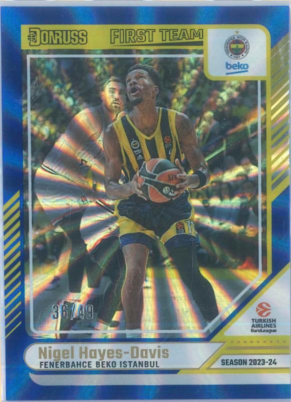 Nigel Hayes-Davis [Holo Blue Laser] #198