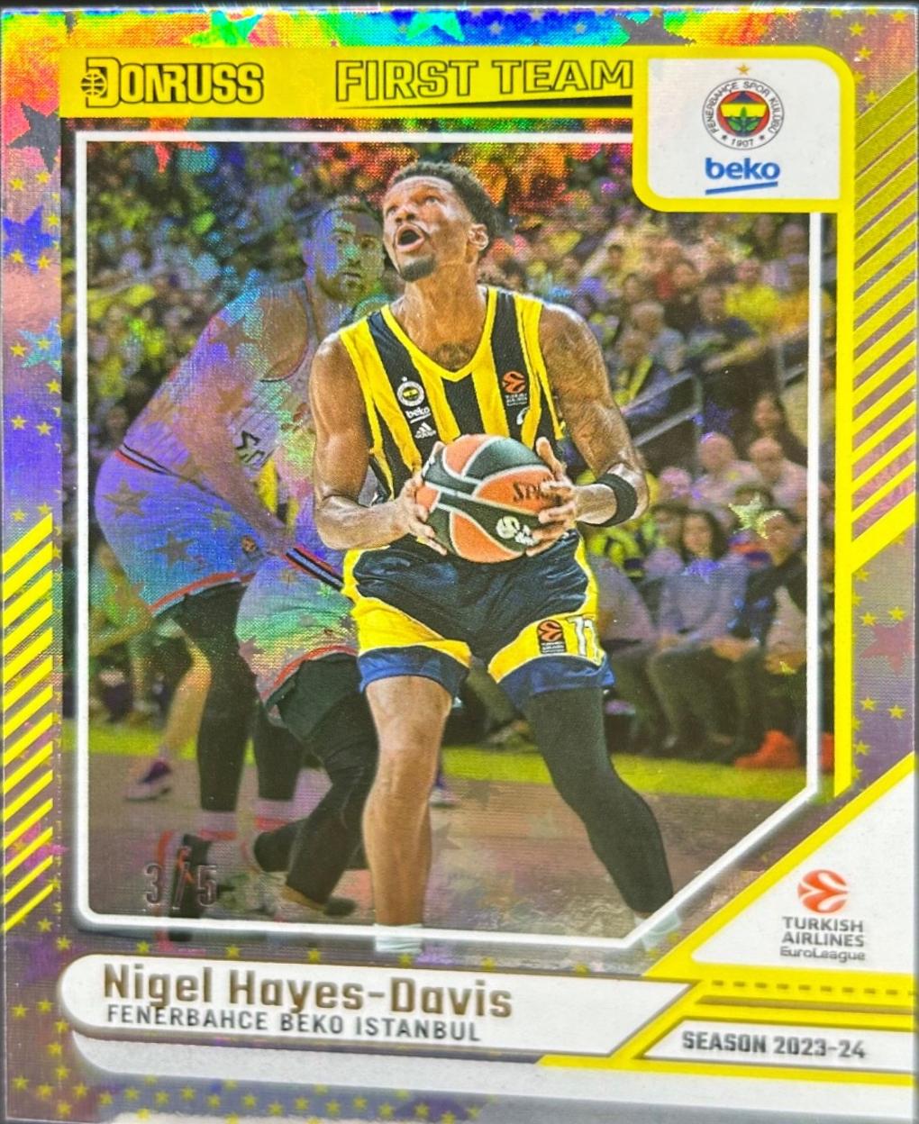 Nigel Hayes-Davis [Yellow Stars] #198