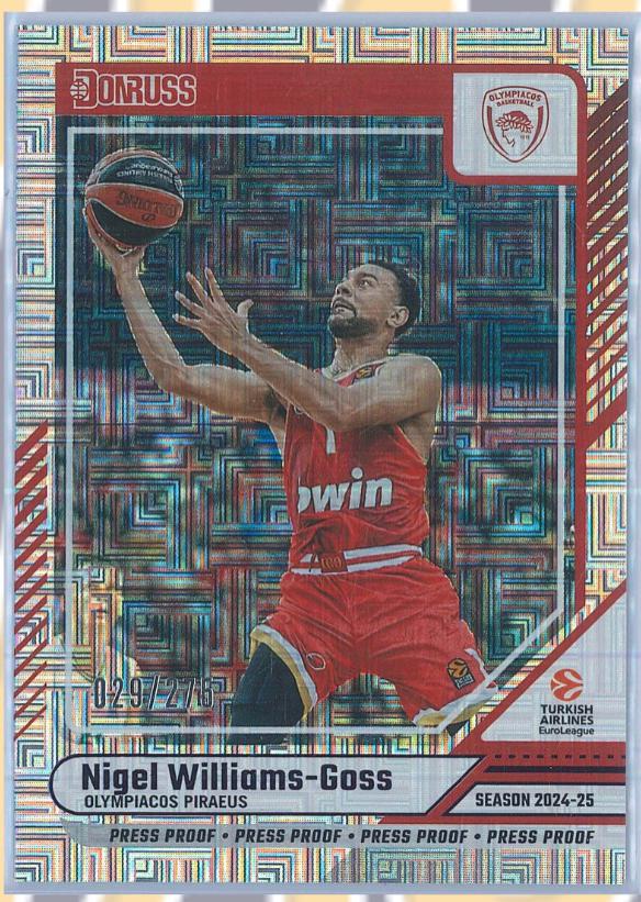 Nigel Williams-Goss [Purple Press Proof] #140