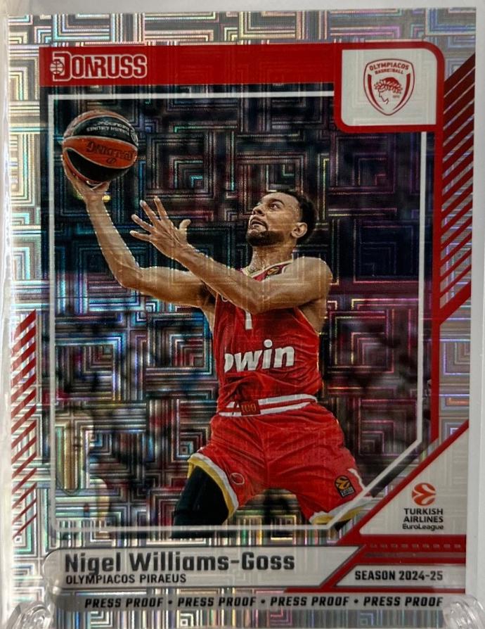 Nigel Williams-Goss [Silver Press Proof] #140