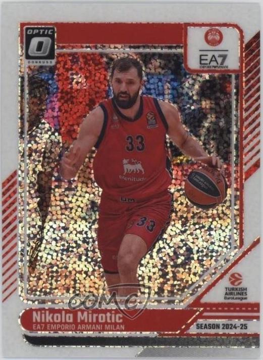 Nikola Mirotic [White Sparkle Optic] #107