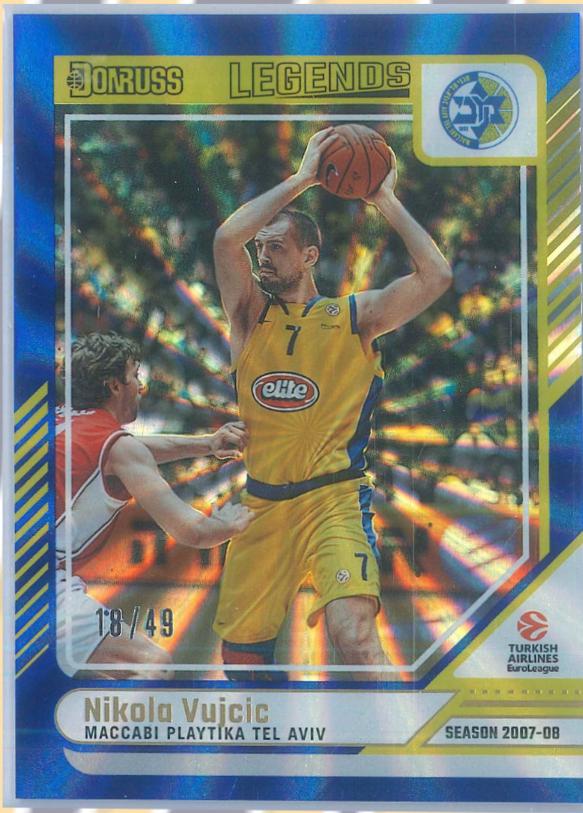 Nikola Vujcic [Holo Blue Laser] #165