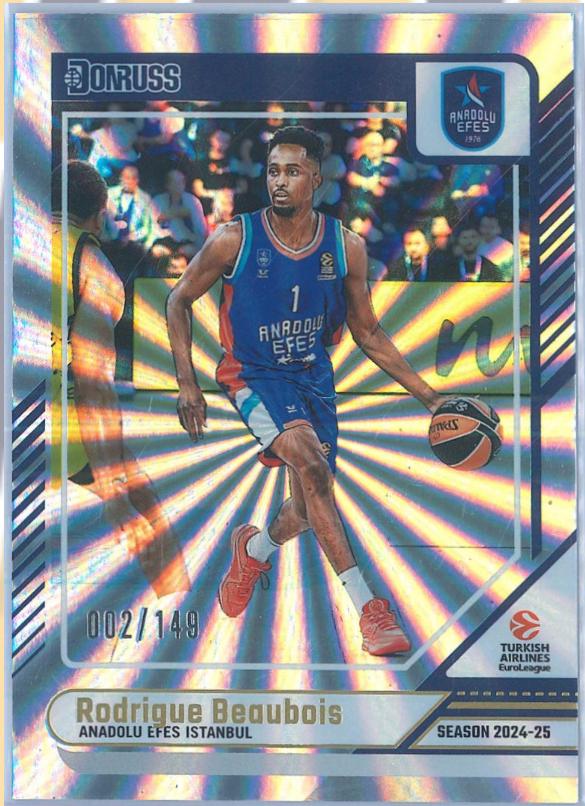 Rodrigue Beaubois [Holo Blue Laser] #24