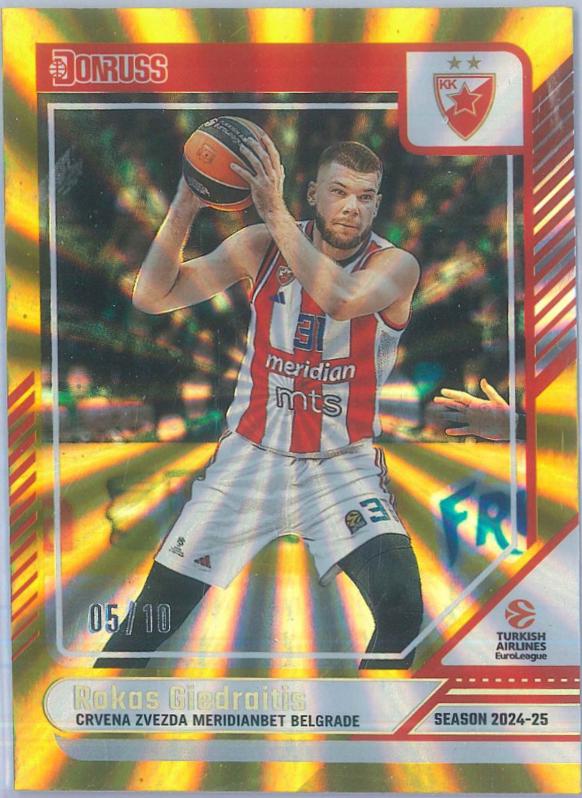 Rokas Giedraitis [Gold Laser] #80