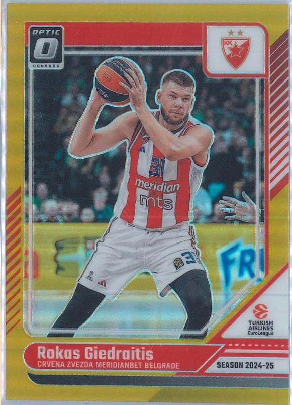 Rokas Giedraitis [Gold Optic] #80