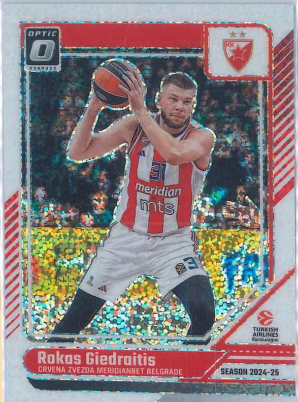 Rokas Giedraitis [White Sparkle Optic] #80