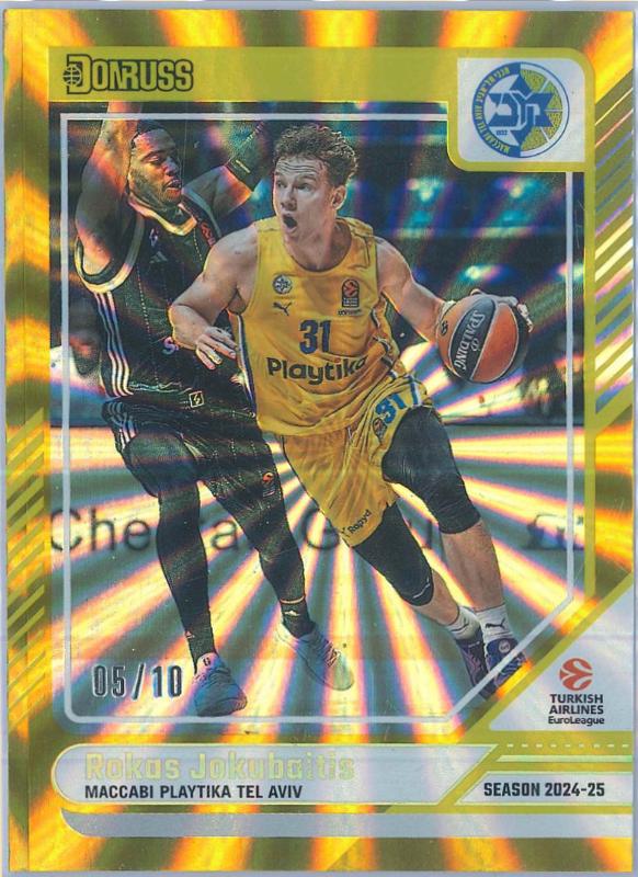 Rokas Jokubaitis [Gold Optic] #121