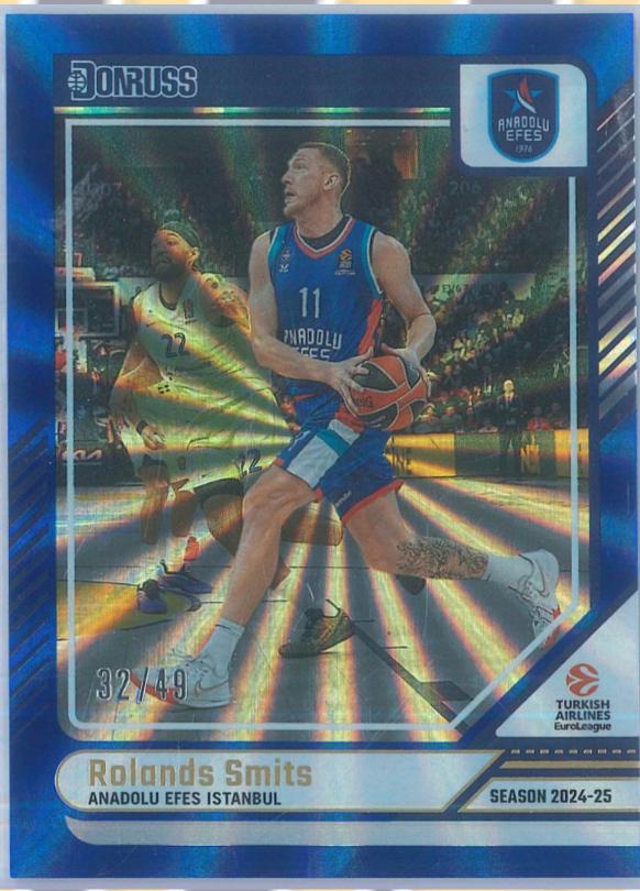 Rolands Smits [Holo Blue Laser] #146