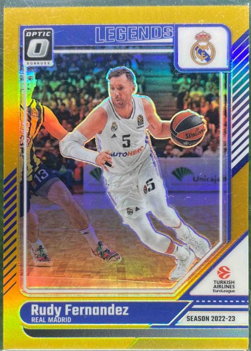 Rudy Fernandez [Gold Optic] #182
