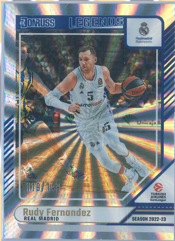 Rudy Fernandez [Holo Blue Laser] #182
