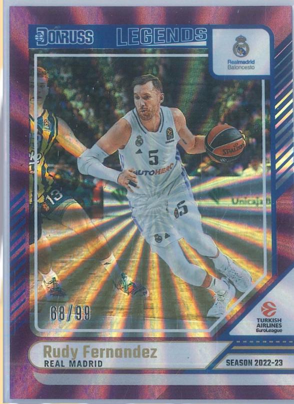 Rudy Fernandez [Purple Laser] #182