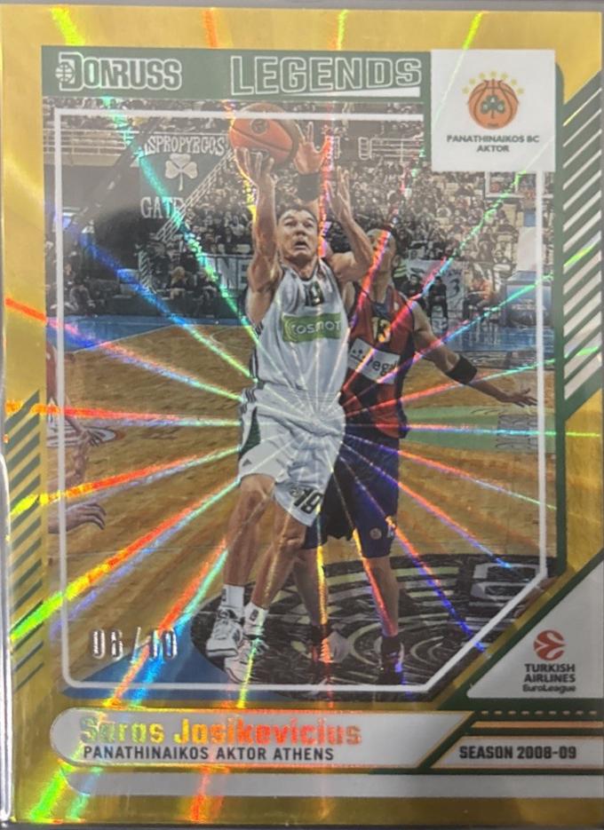 Saras Jasikevicius [Gold Optic] #169