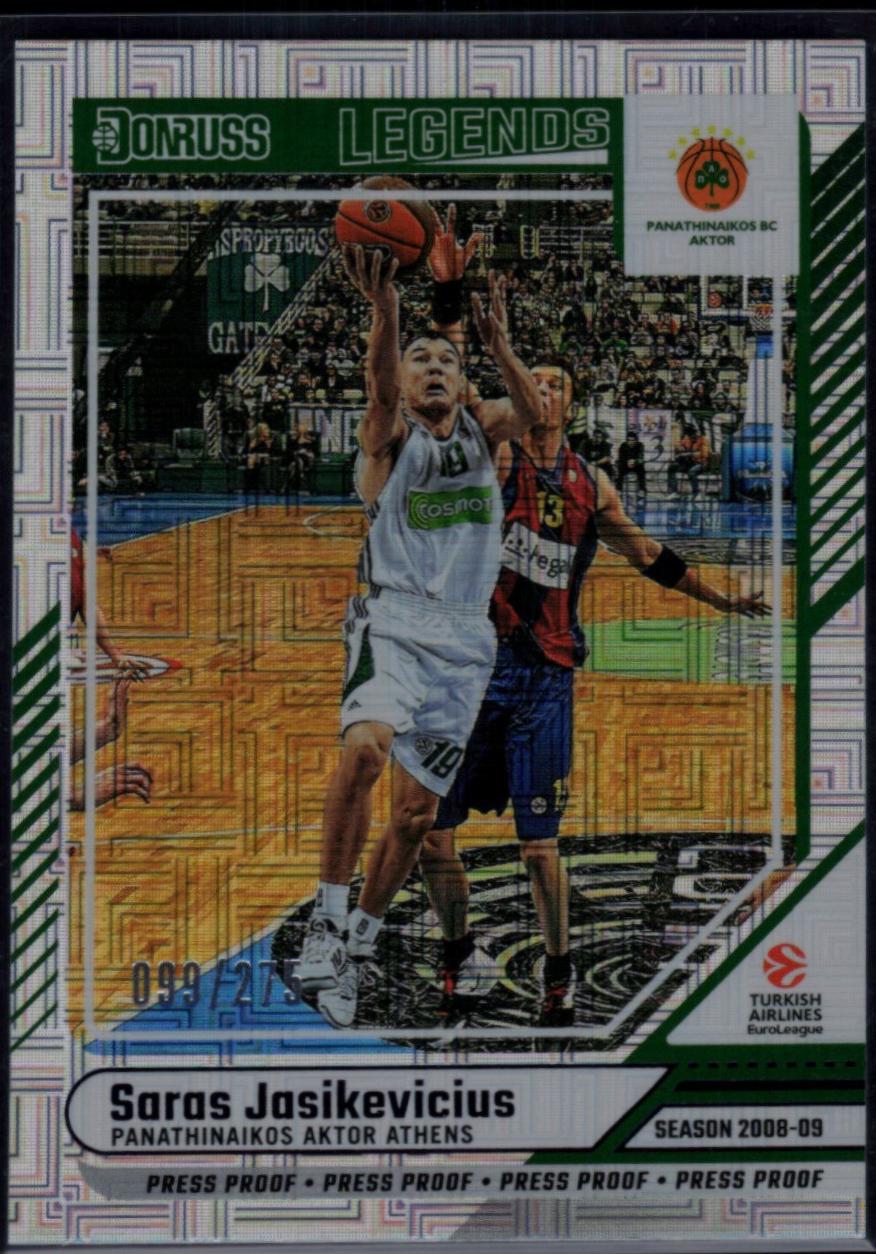 Saras Jasikevicius [Purple Press Proof] #169