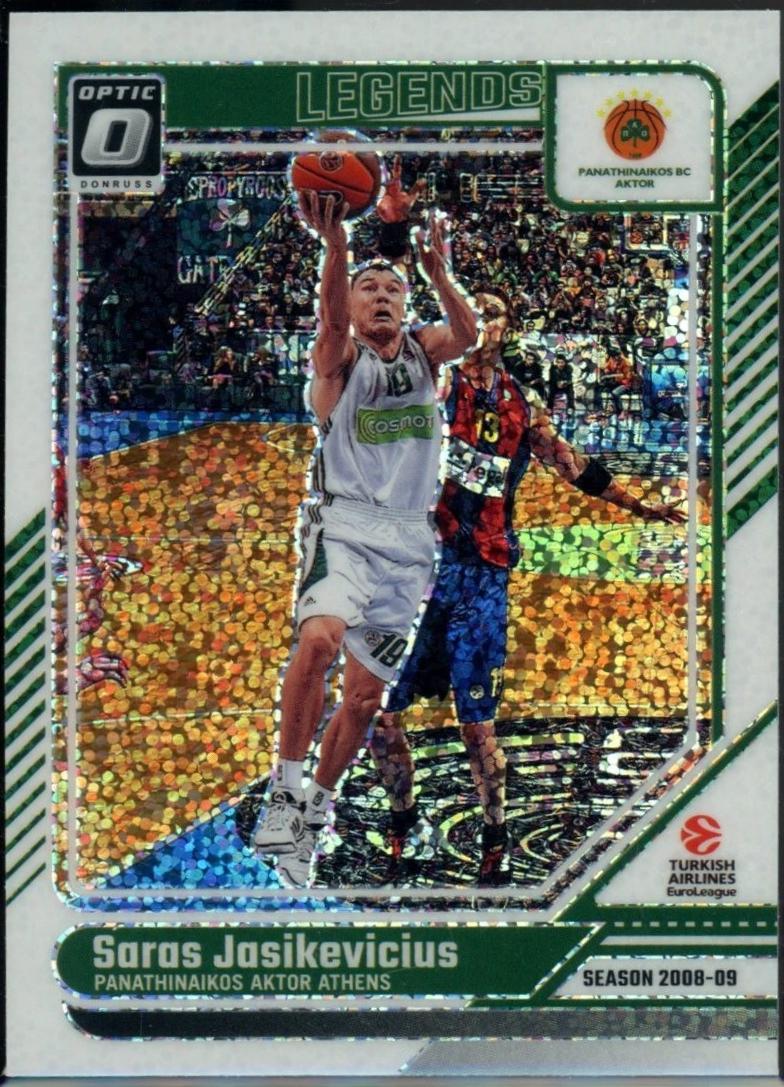 Saras Jasikevicius [White Sparkle Optic] #169
