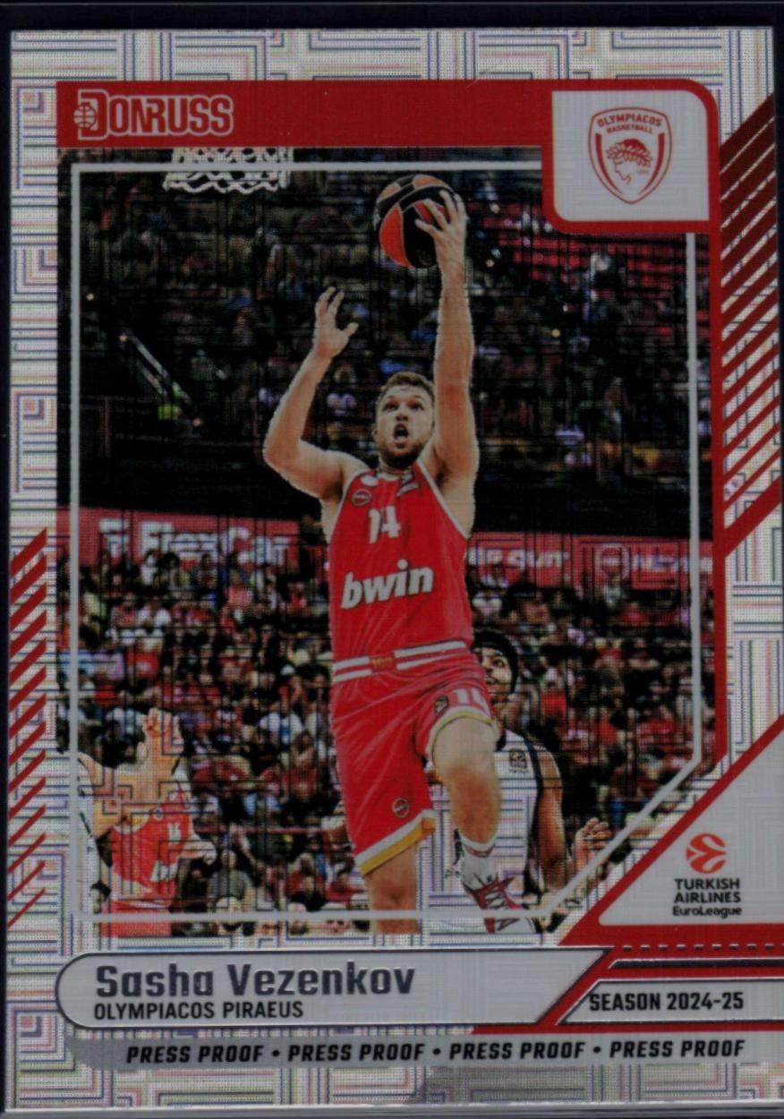 Sasha Vezenkov [Silver Press Proof] #35