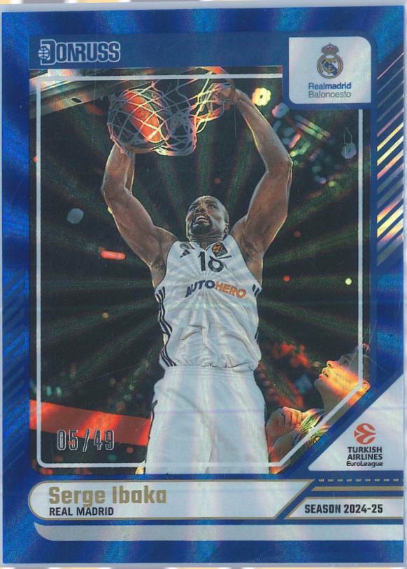 Serge Ibaka [Holo Blue Laser] #123
