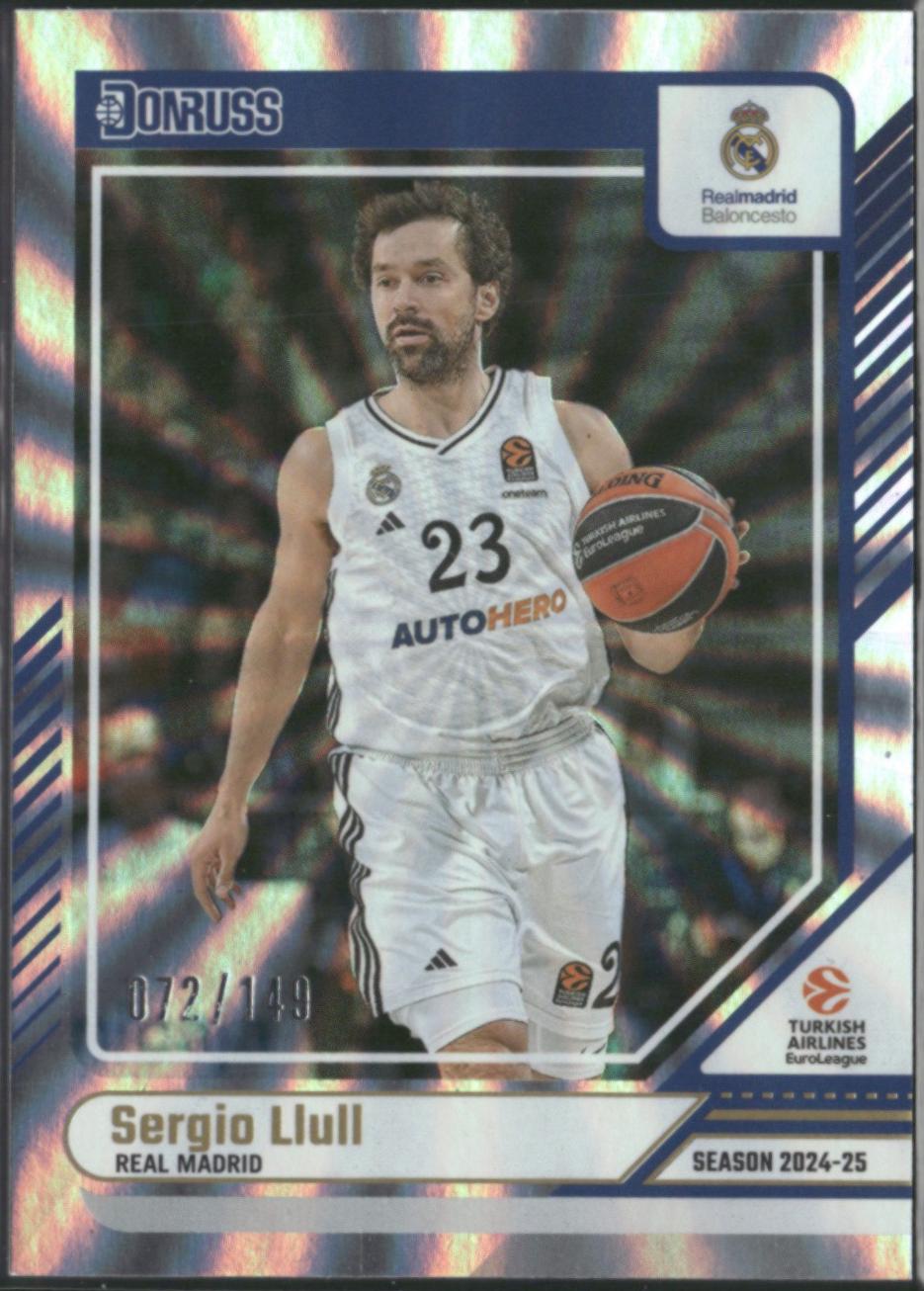 Sergio Llull [Holo Blue Laser] #141