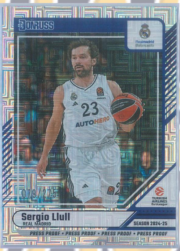 Sergio Llull [Purple Press Proof] #141