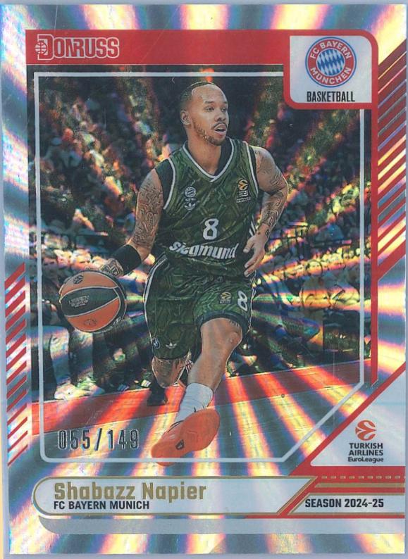 Shabazz Napier [Holo Blue Laser] #56