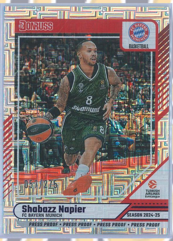 Shabazz Napier [Purple Press Proof] #56