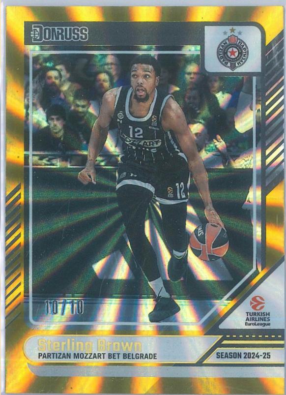 Sterling Brown [Gold Laser] #149