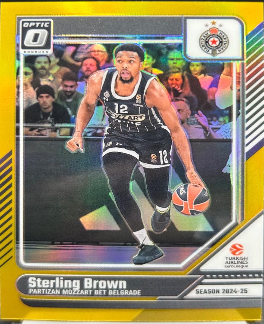 Sterling Brown [Gold Optic] #149