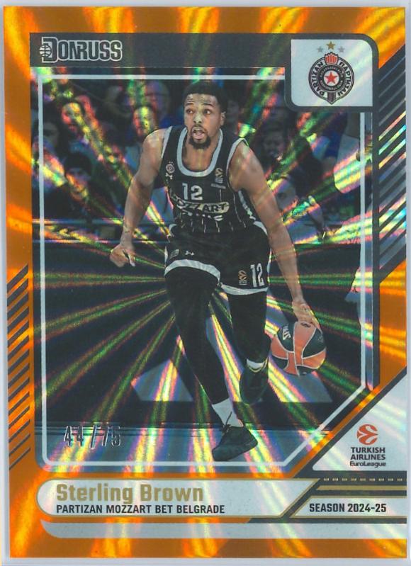 Sterling Brown [Orange Laser] #149