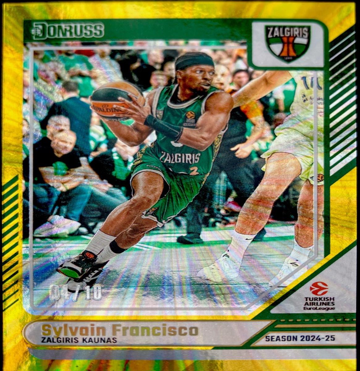 Sylvain Francisco [Gold Laser] #25