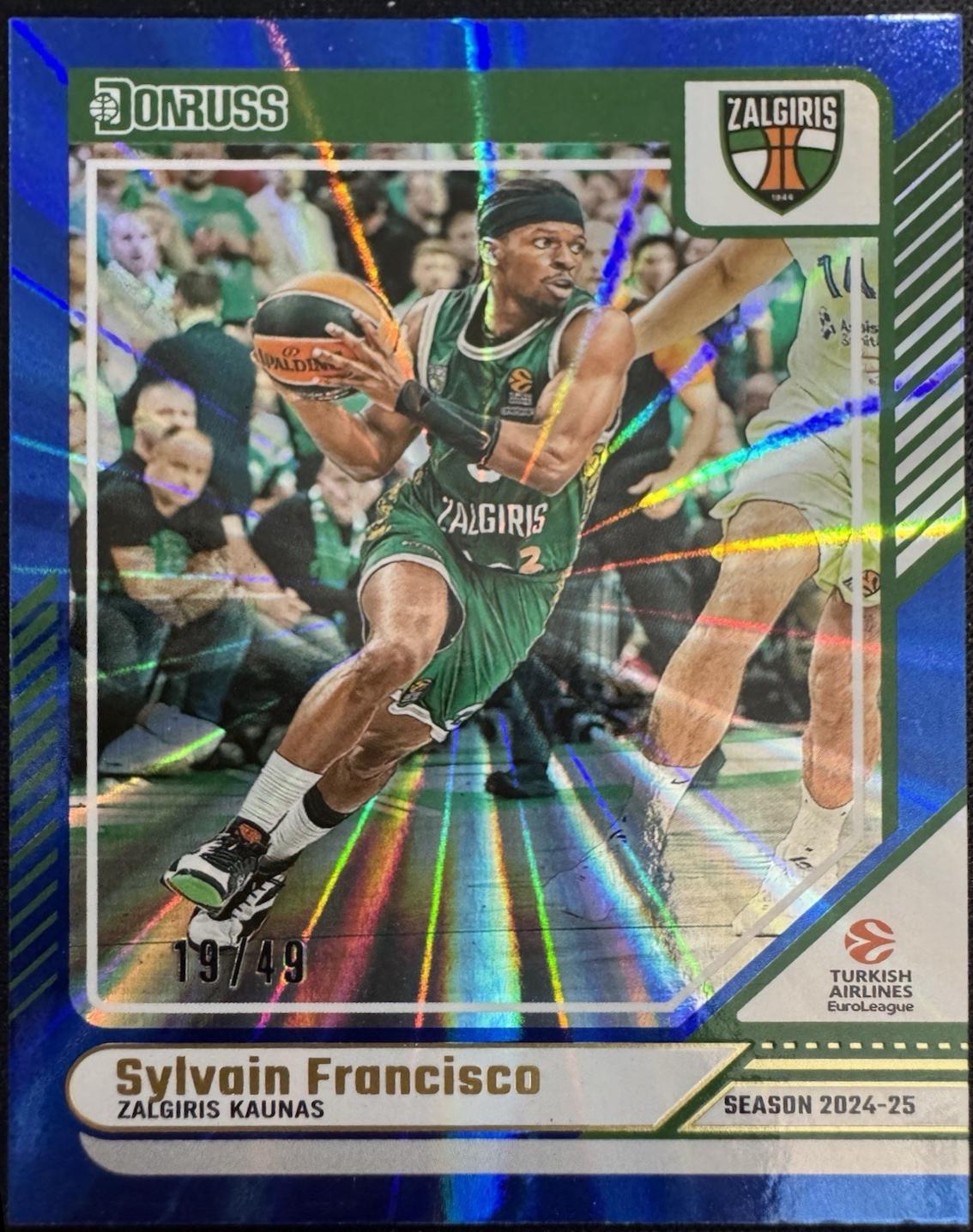 Sylvain Francisco [Holo Blue Laser] #25