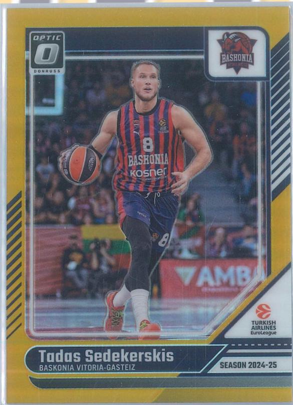 Tadas Sedekerskis [Gold Optic] #136