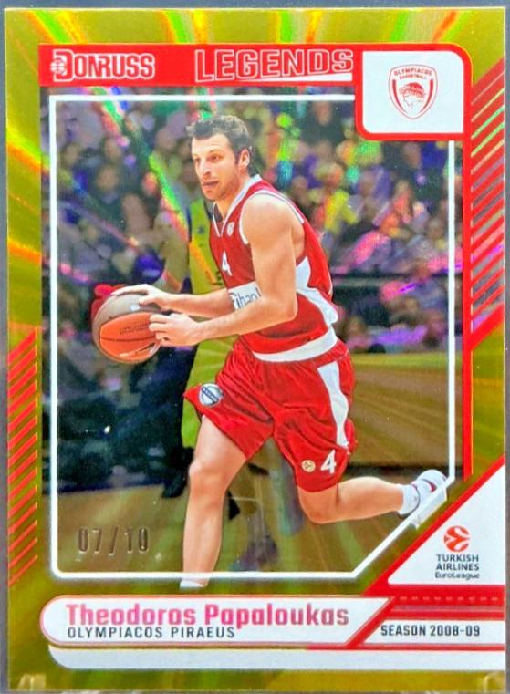 Theodoros Papaloukas [Gold Optic] #166