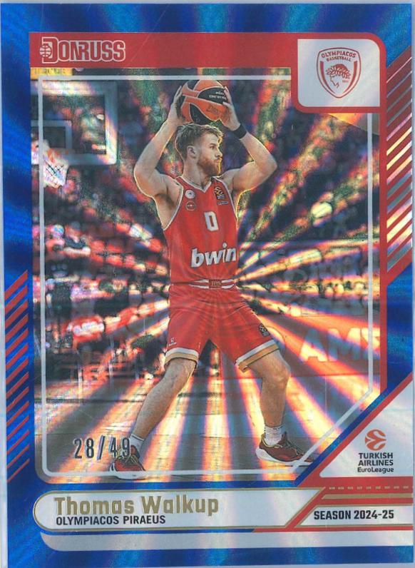 Thomas Walkup [Holo Blue Laser] #88