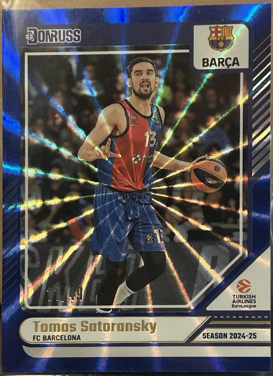 Tomas Satoransky [Holo Blue Laser] #3