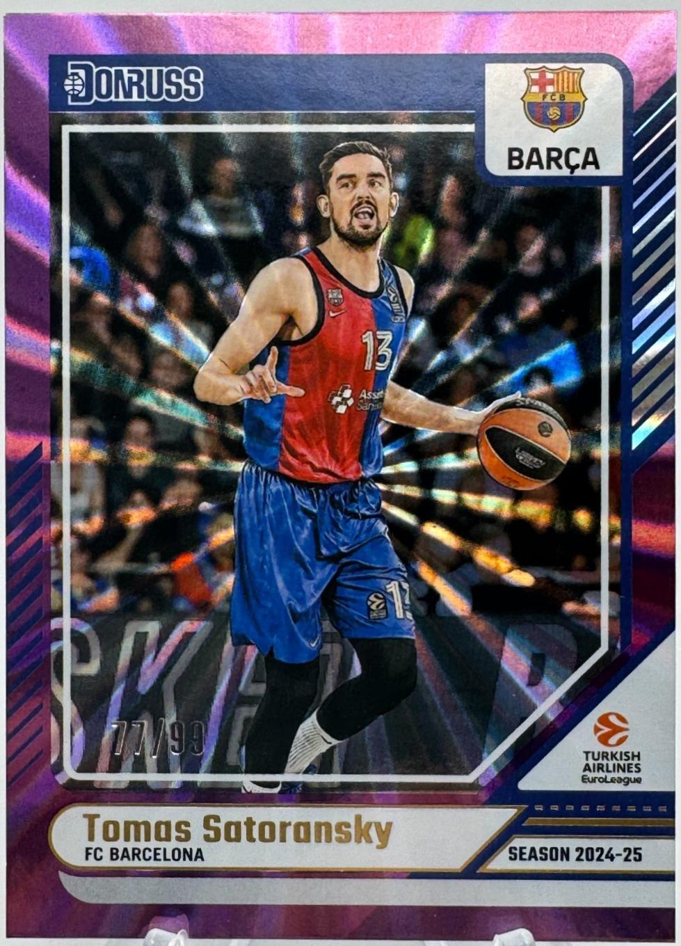 Tomas Satoransky [Purple Laser] #3