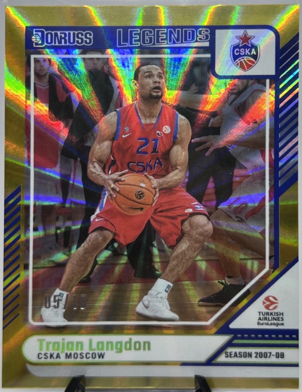 Trajan Langdon [Gold Laser] #194