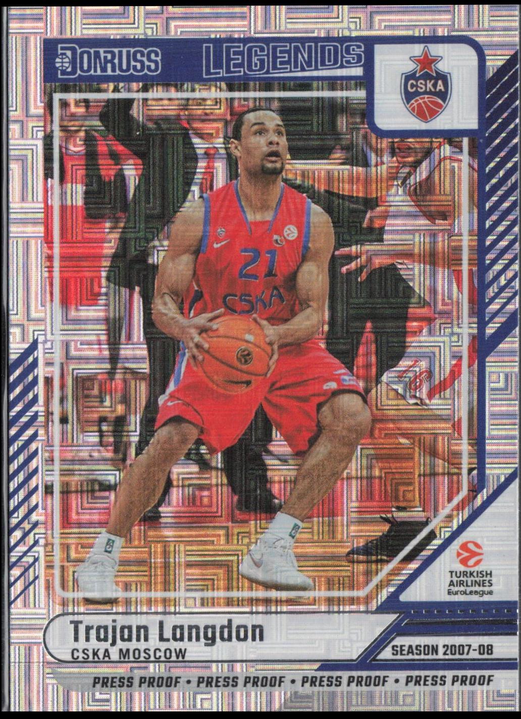 Trajan Langdon [Silver Press Proof] #194