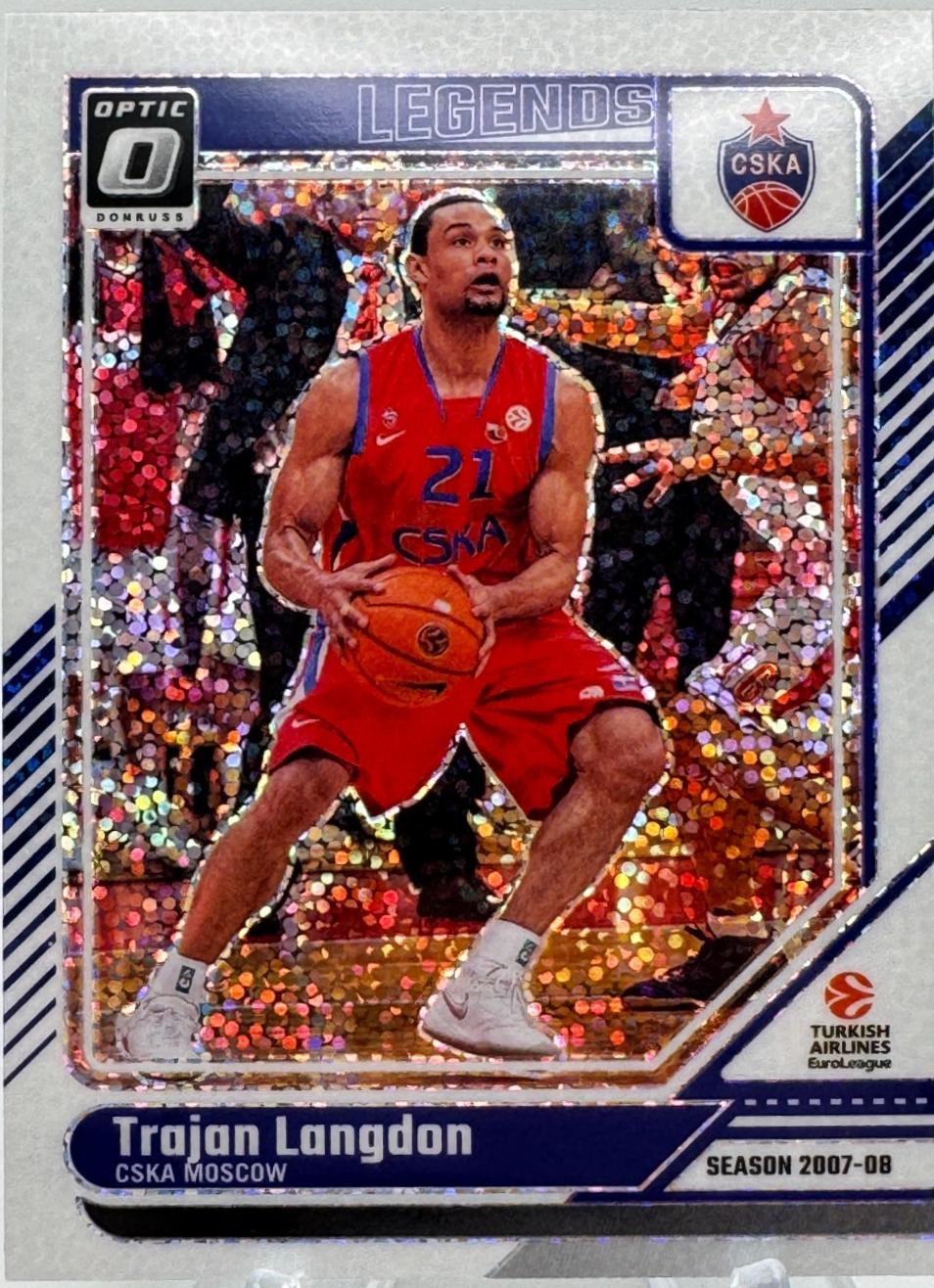 Trajan Langdon [White Sparkle Optic] #194
