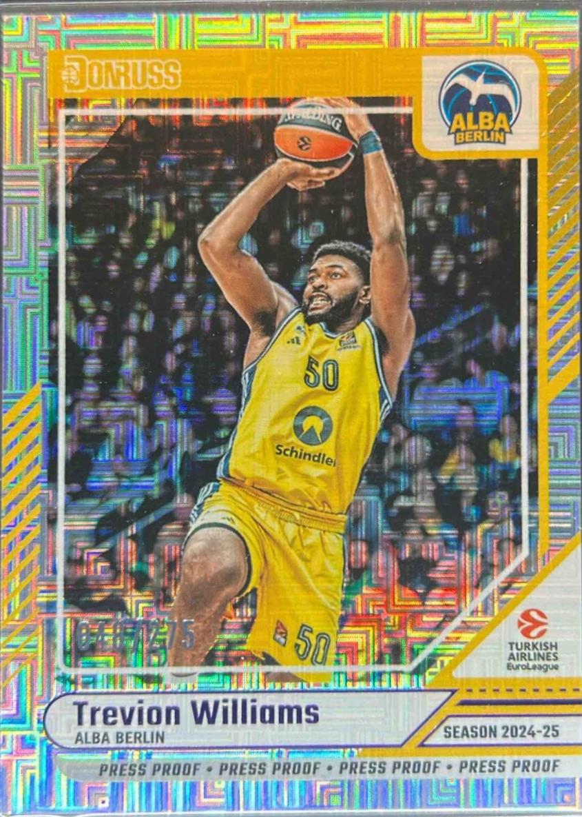 Trevion Williams [Purple Press Proof] #27