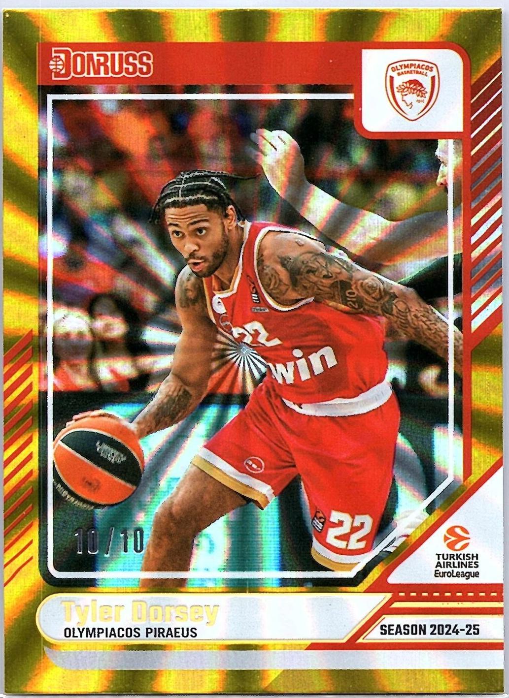 Tyler Dorsey [Gold Laser] #93