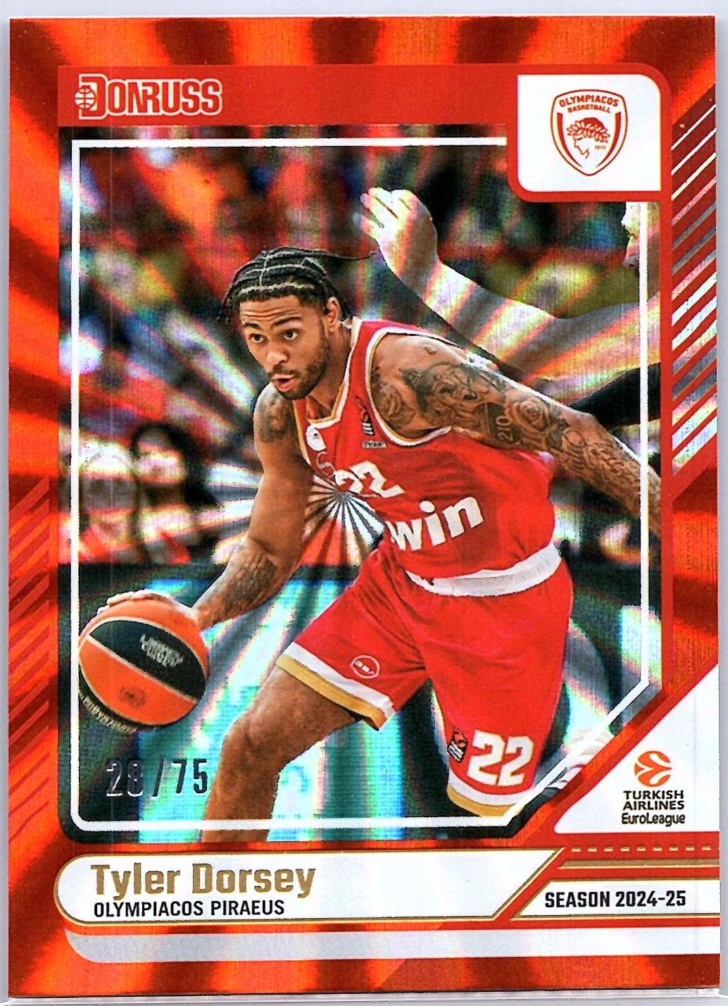 Tyler Dorsey [Orange Laser] #93