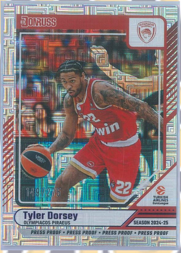 Tyler Dorsey [Purple Press Proof] #93