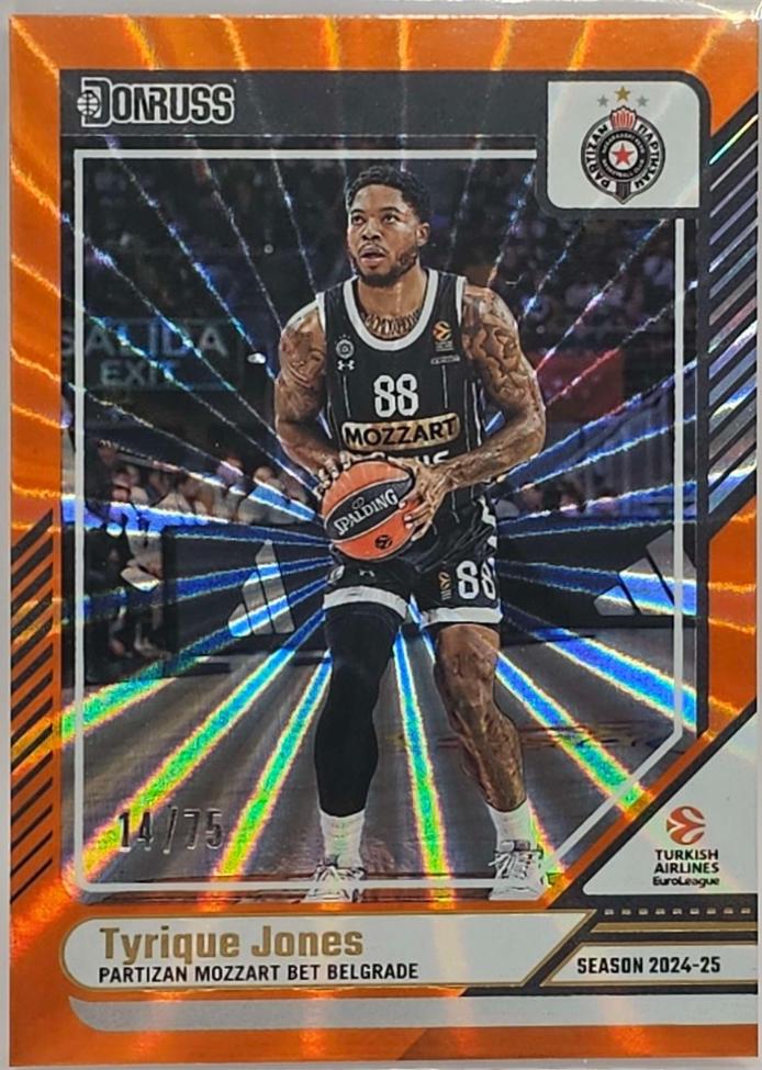 Tyrique Jones [Orange Laser] #117