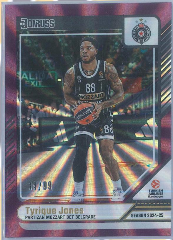 Tyrique Jones [Purple Laser] #117